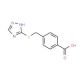 4-[(4H-1,2,4-triazol-3-ylthio)methyl]benzoic acid - chemical structure image