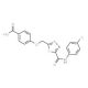 4-[(5-{[(4-Chlorophenyl)amino]carbonyl}-1,3,4-thiadiazol-2-yl)methoxy]benzoic acid - chemical structure image