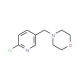 4-[(6-Chloropyridin-3-yl)methyl]morpholine (CAS 311774-34-2) - chemical structure image
