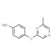 4-[(6-Methylpyrazin-2-yl)oxy]aniline (CAS 915707-63-0) - chemical structure image