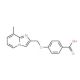 4-[(8-methylimidazo[1,2-a]pyridin-2-yl)methoxy]benzoic acid - chemical structure image