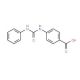 4-[(anilinocarbonyl)amino]benzoic acid (CAS 5467-09-4) - chemical structure image