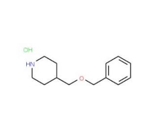 4-[(Benzyloxy)methyl]piperidine hydrochloride - chemical structure image