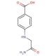 4-[(carbamoylmethyl)amino]benzoic acid - chemical structure image