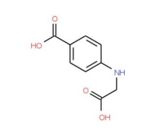 4-[(carboxymethyl)amino]benzoic acid - chemical structure image