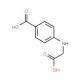 4-[(carboxymethyl)amino]benzoic acid - chemical structure image