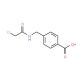 4-{[(chloroacetyl)amino]methyl}benzoic acid - chemical structure image