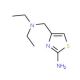 4-[(diethylamino)methyl]-1,3-thiazol-2-amine - chemical structure image