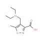 4-[(Diethylamino)methyl]-5-methylisoxazole-3-carboxylic acid (CAS 893749-99-0) - chemical structure image
