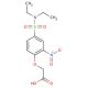 {4-[(diethylamino)sulfonyl]-2-nitrophenoxy}acetic acid - chemical structure image