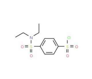 4-[(diethylamino)sulfonyl]benzenesulfonyl chloride - chemical structure image