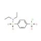 4-[(diethylamino)sulfonyl]benzenesulfonyl chloride - chemical structure image