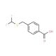 4-{[(difluoromethyl)thio]methyl}benzoic acid - chemical structure image
