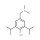 4-[(Dimethylamino)methyl]-2,6-diisopropylbenzenol (CAS 4918-95-0) - chemical structure image