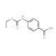 4-[(ethoxycarbonyl)amino]benzoic acid (CAS 5180-75-6) - chemical structure image