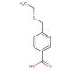 4-[(ethylsulfanyl)methyl]benzoic acid - chemical structure image