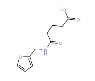 4-[(Furan-2-ylmethyl)-carbamoyl]-butyric acid - chemical structure image