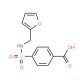 4-[(Furan-2-ylmethyl)-sulfamoyl]-benzoic acid (CAS 321979-08-2) - chemical structure image