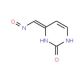 4-[(Hydroxyimino)methyl]pyrimidin-2(1H)-one (CAS 7460-56-2) - chemical structure image