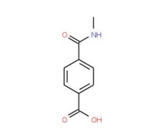 4-[(Methylamino)carbonyl]benzoic acid - chemical structure image