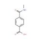 4-[(Methylamino)carbonyl]benzoic acid - chemical structure image
