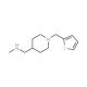 4-[(Methylamino)methyl]-1-(thien-2-ylmethyl)piperidine (CAS 930111-07-2) - chemical structure image
