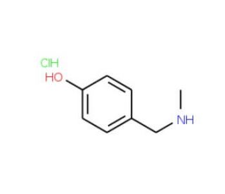 4-[(Methylamino)methyl]phenol hydrochloride - chemical structure image