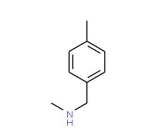4-[(Methylamino)methyl]toluene (CAS 699-04-7) - chemical structure image