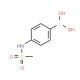 4-[(Methylsulphonyl)amino]benzeneboronic acid (CAS 380430-57-9) - chemical structure image
