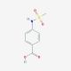 4-[(Methylsulphonyl)amino]benzoic acid (CAS 7151-76-0) - chemical structure image