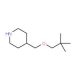 4-[(Neopentyloxy)methyl]piperidine - chemical structure image