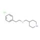 4-[(Phenethyloxy)methyl]piperidine hydrochloride - chemical structure image
