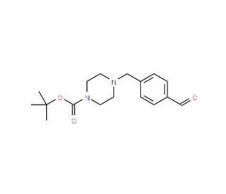 4-[(Piperazin-4-yl)methyl]benzaldehyde, N1-BOC protected (CAS 844891-09-4) - chemical structure image