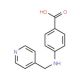 4-[(Pyridin-4-ylmethyl)-amino]-benzoic acid (CAS 5966-20-1) - chemical structure image