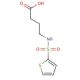 4-[(thien-2-ylsulfonyl)amino]butanoic acid - chemical structure image