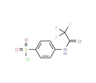 4-[(trifluoroacetyl)amino]benzenesulfonyl chloride - chemical structure image