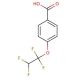 4-(1,1,2,2-Tetrafluoroethoxy)benzoic acid (CAS 10009-25-3) - chemical structure image