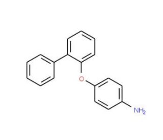 4-([1,1&prime;-Biphenyl]-2-yloxy)aniline - chemical structure image