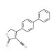 4-[1,1′-Biphenyl]-4-yl-2-oxo-2,5-dihydro-3-furan carbonitrile - chemical structure image
