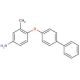 4-([1,1′-Biphenyl]-4-yloxy)-3-methylphenylamine - chemical structure image