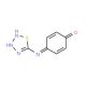 4-(1,2,3,4-Thiatriazol-5-ylamino)phenol (CAS 23567-67-1) - chemical structure image