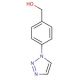 (4-[1,2,3]Trazol-1-yl-phenyl)-methanol - chemical structure image