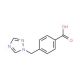 4-[1,2,4]Triazol-1-ylmethyl-benzoic acid (CAS 160388-54-5) - chemical structure image
