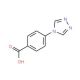 4-[1,2,4]Triazol-4-yl-benzoic acid (CAS 157069-48-2) - chemical structure image