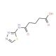 4-([1,3,4]Thiadiazol-2-ylcarbamoyl)-butyric acid (CAS 382597-97-9) - chemical structure image