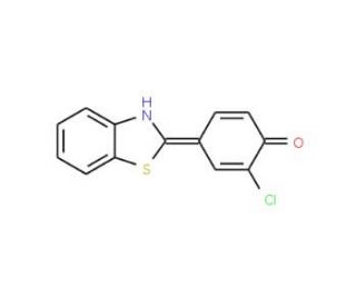 4-(1,3-benzothiazol-2-yl)-2-chlorophenol - chemical structure image