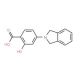4-(1,3-Dihydro-isoindol-2-yl)-2-hydroxy-benzoic acid - chemical structure image