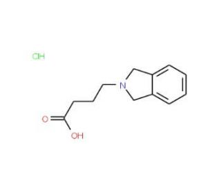 4-(1,3-Dihydro-isoindol-2-yl)-butyric acid hydrochloride - chemical structure image