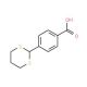 4-(1,3-dithian-2-yl)benzoic acid - chemical structure image