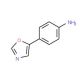 4-(1,3-Oxazol-5-yl)aniline (CAS 1008-95-3) - chemical structure image